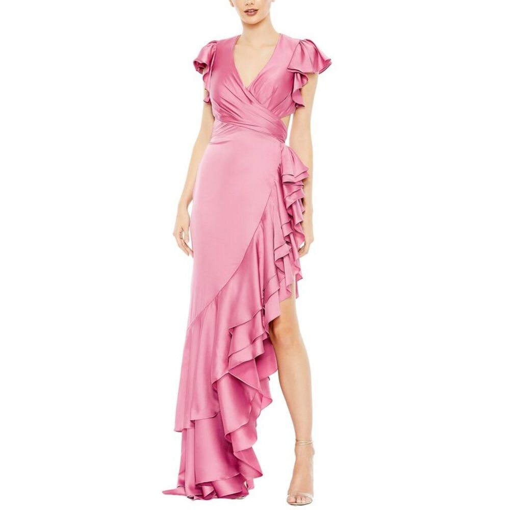 Mac Duggal Womens  A-Line Gown, Red